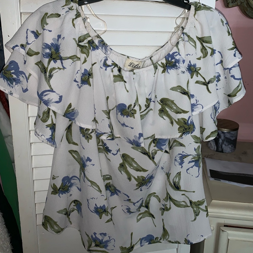 off the shoulder boutique top